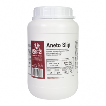 SIO-2® ANETO Slip White Porcelain, 3.5 L